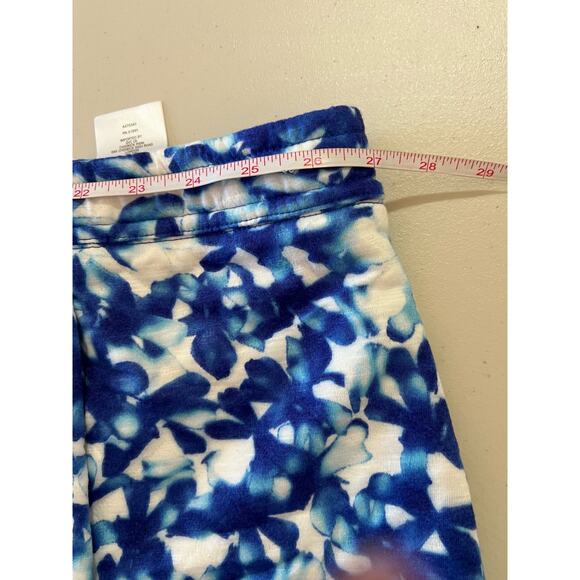 Isaac Mizrahi Soho Petite Quilted Knit Jacquard Skort BLUE NWOT SIZE 2XP - Picture 8 of 10